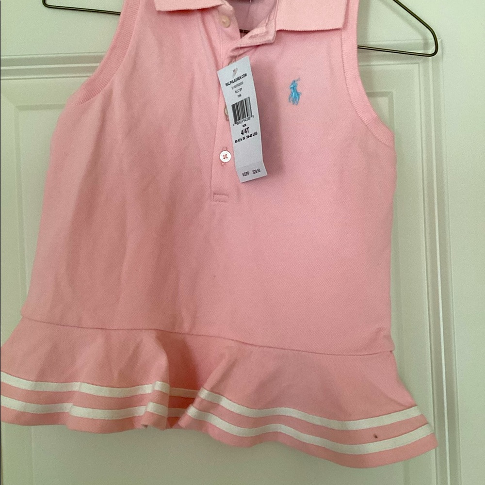 Polo Ralph Lauren Girls Pink Top